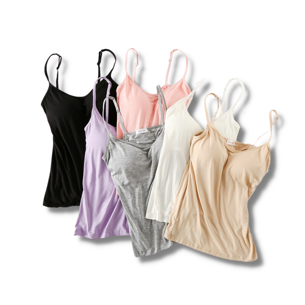 BLUSA RELATA  COM SUTIÃ EMBUTIDO (COMSRE 1 LEVE 3)