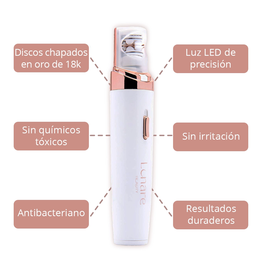 Epilator 18k - Depiladora facial