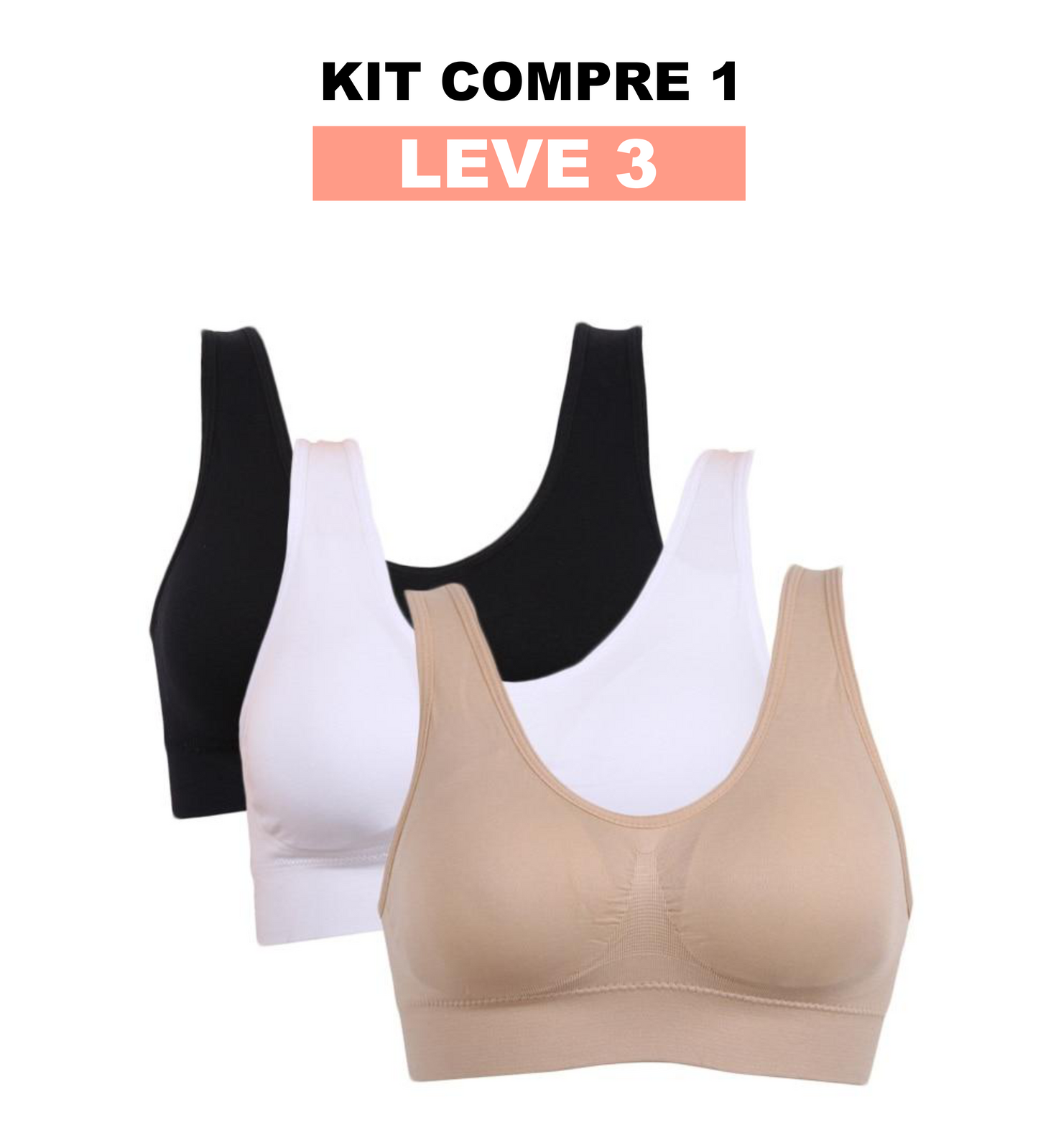 SUTIÃ COMFORT SREMIUM (COMSRE 1 LEVE 3)