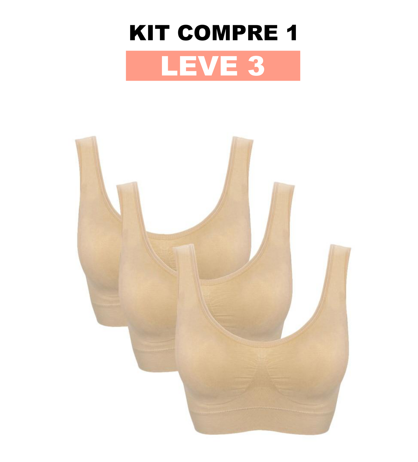 SUTIÃ COMFORT SREMIUM (COMSRE 1 LEVE 3)