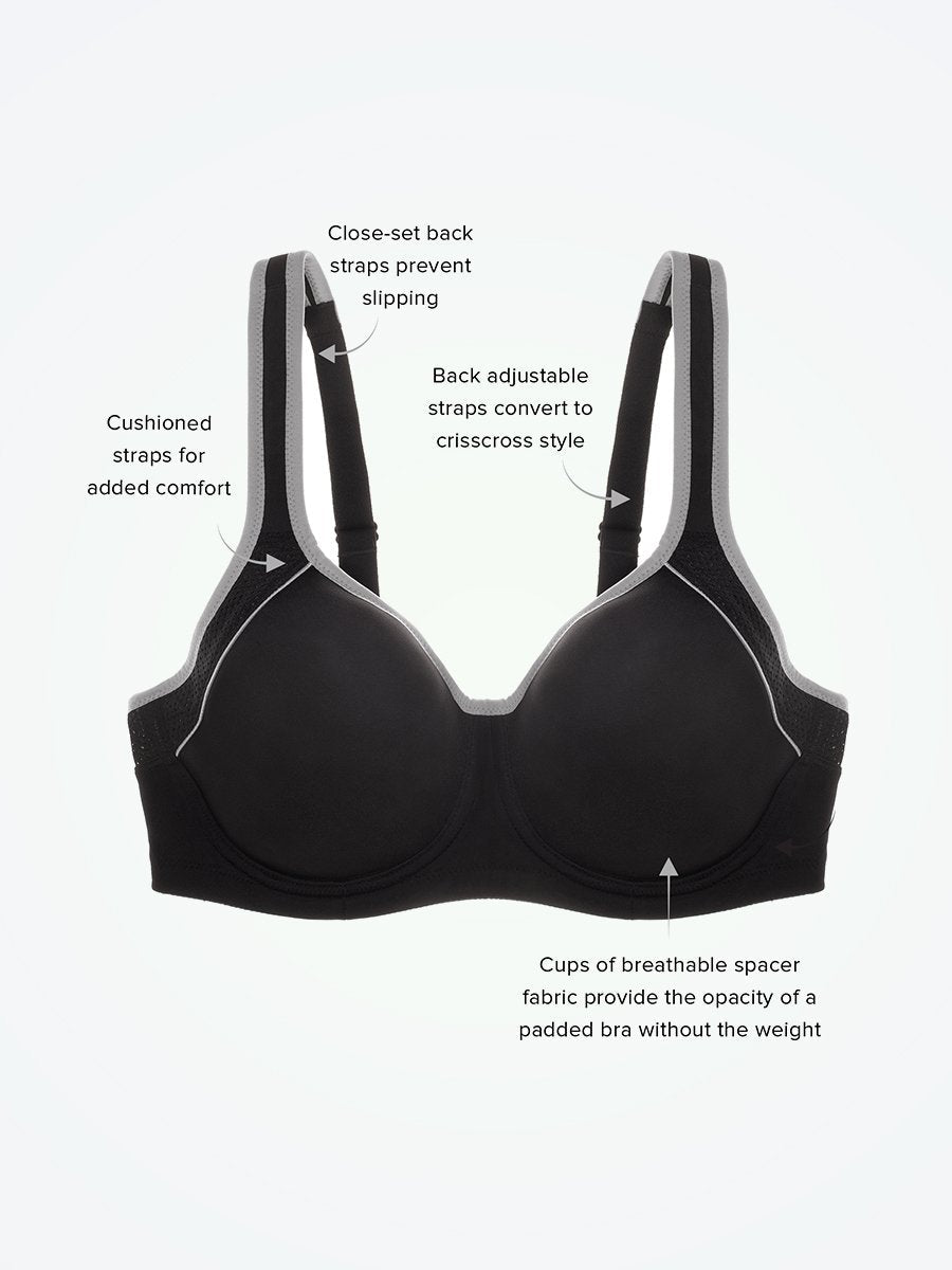 Sutiã Esportivo Fiorah Active Max – Sustentação Segura e Conforto Absoluto