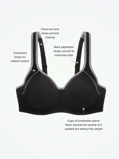 Sutiã Esportivo Fiorah Active Max – Sustentação Segura e Conforto Absoluto