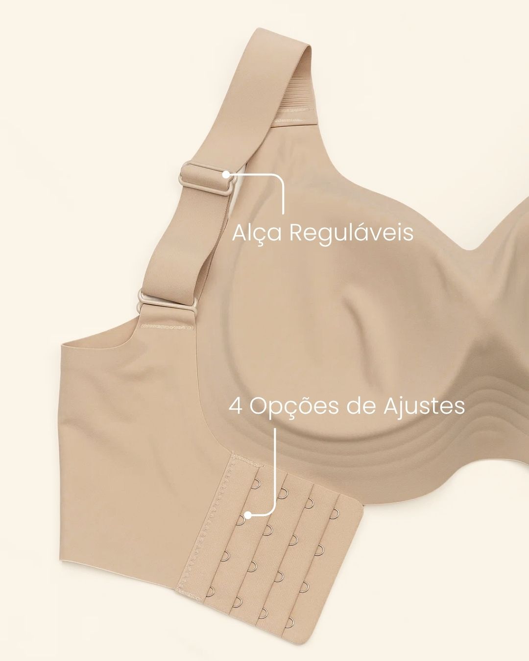 Sutiã Conforto Sremium Reforçado - Alta Sustentação e Conforto