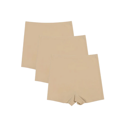 Kit 3 Calcinhas Shapewear Shorts Segunda pele - sem Costura