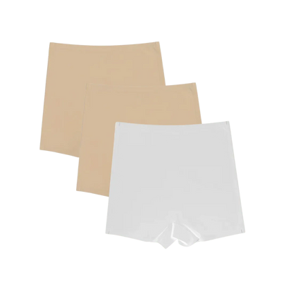 Kit 3 Calcinhas Shapewear Shorts Segunda pele - sem Costura