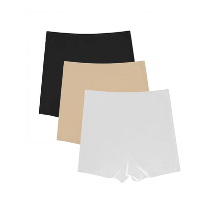Kit 3 Calcinhas Shapewear Shorts Segunda pele - sem Costura