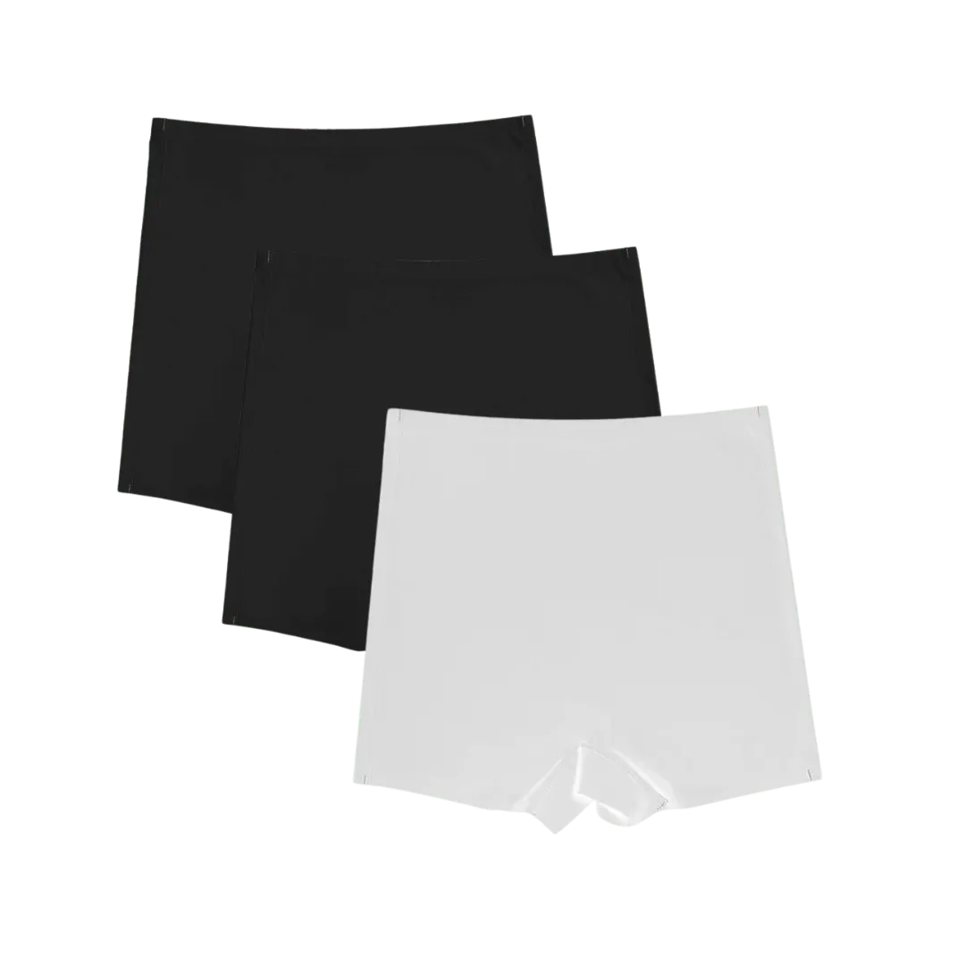 Kit 3 Calcinhas Shapewear Shorts Segunda pele - sem Costura