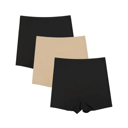 Kit 3 Calcinhas Shapewear Shorts Segunda pele - sem Costura