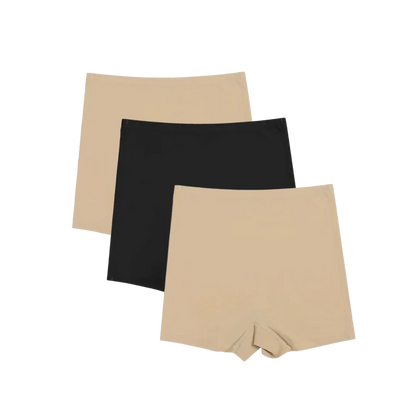 Kit 3 Calcinhas Shapewear Shorts Segunda pele - sem Costura