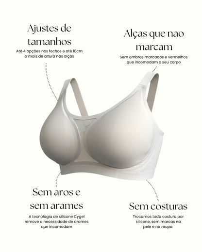 Sutiã Charmy Slus Size - Sustentação sem Aros