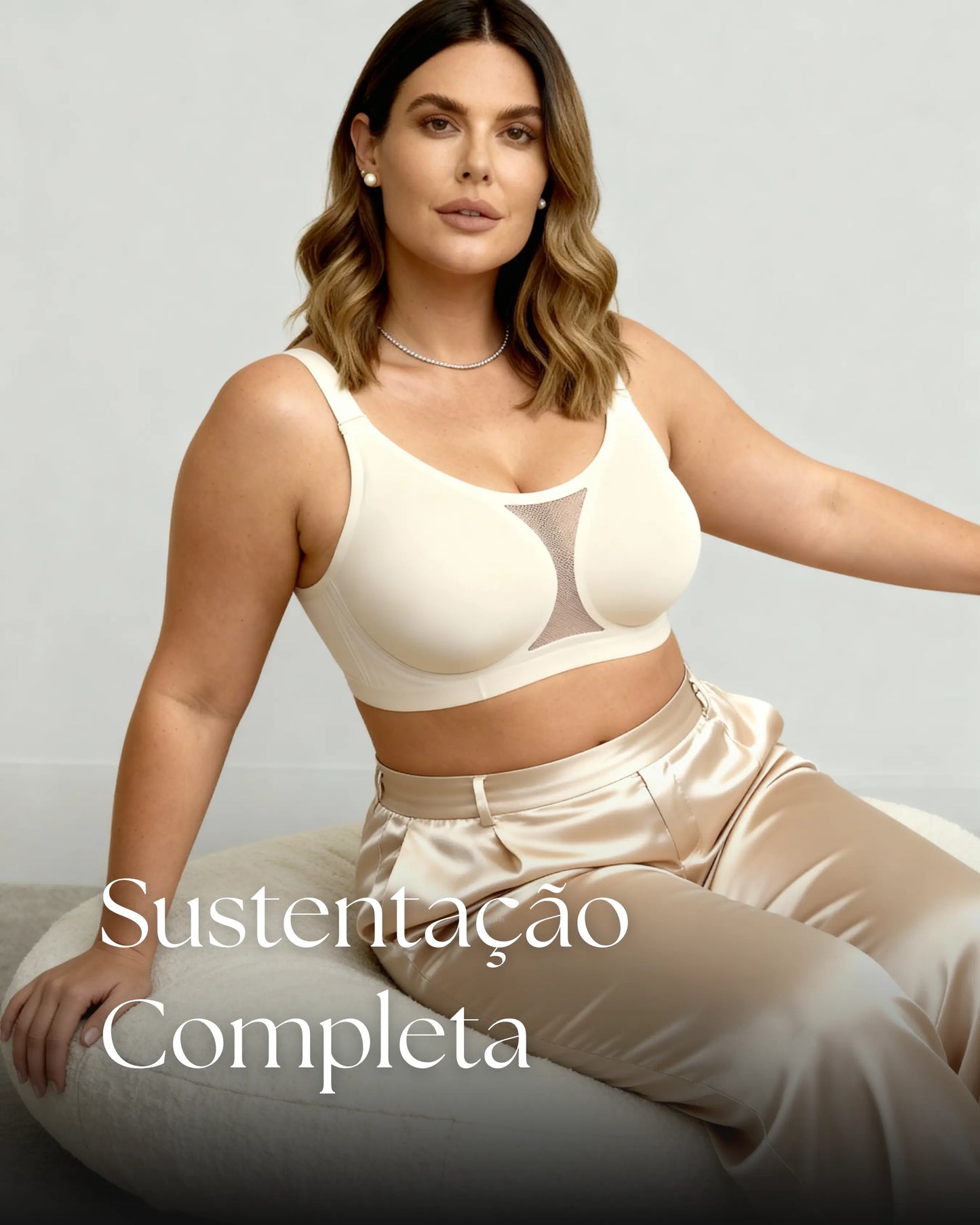 Sutiã Charmy Slus Size - Sustentação sem Aros