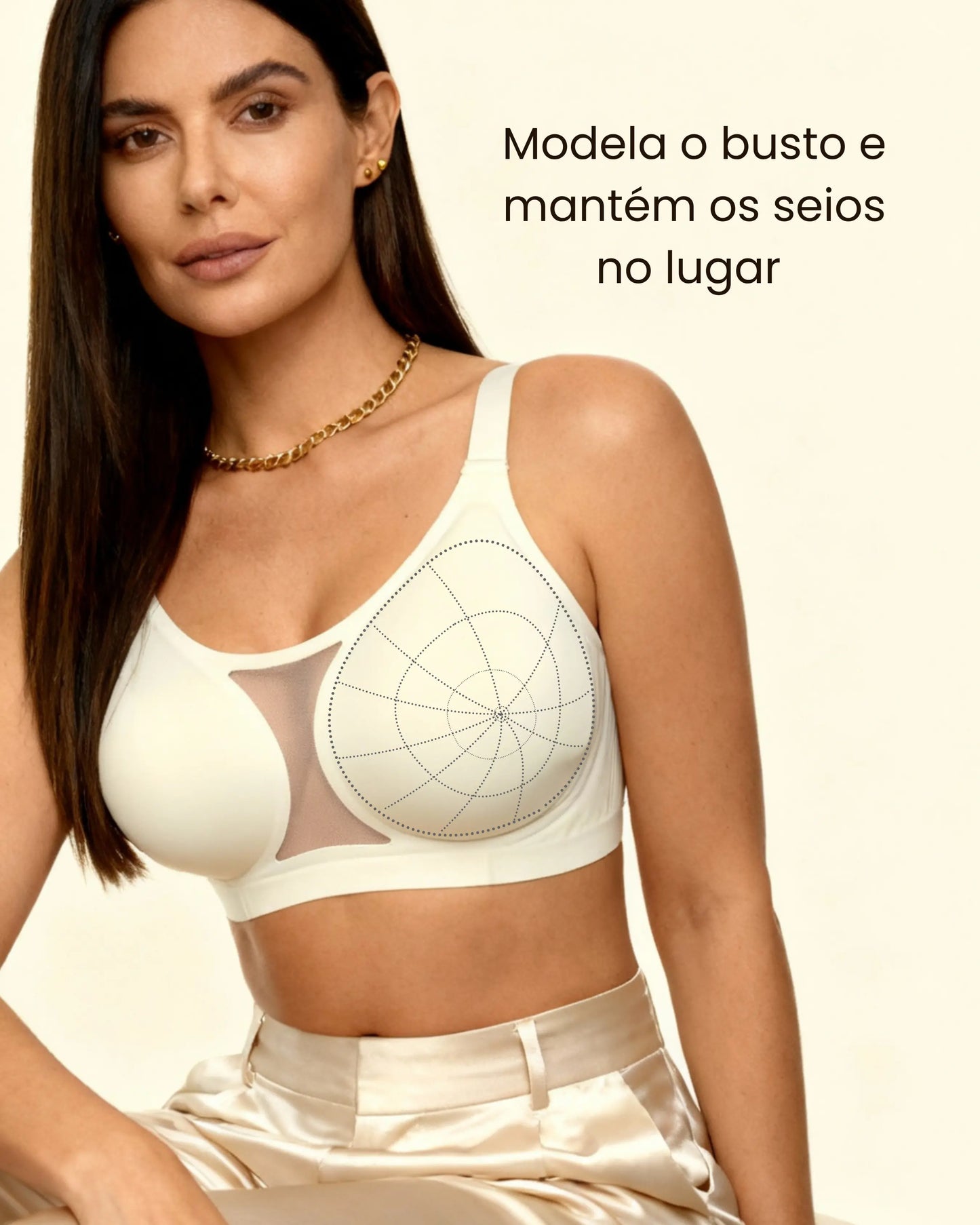 Sutiã Charmy Slus Size - Sustentação sem Aros