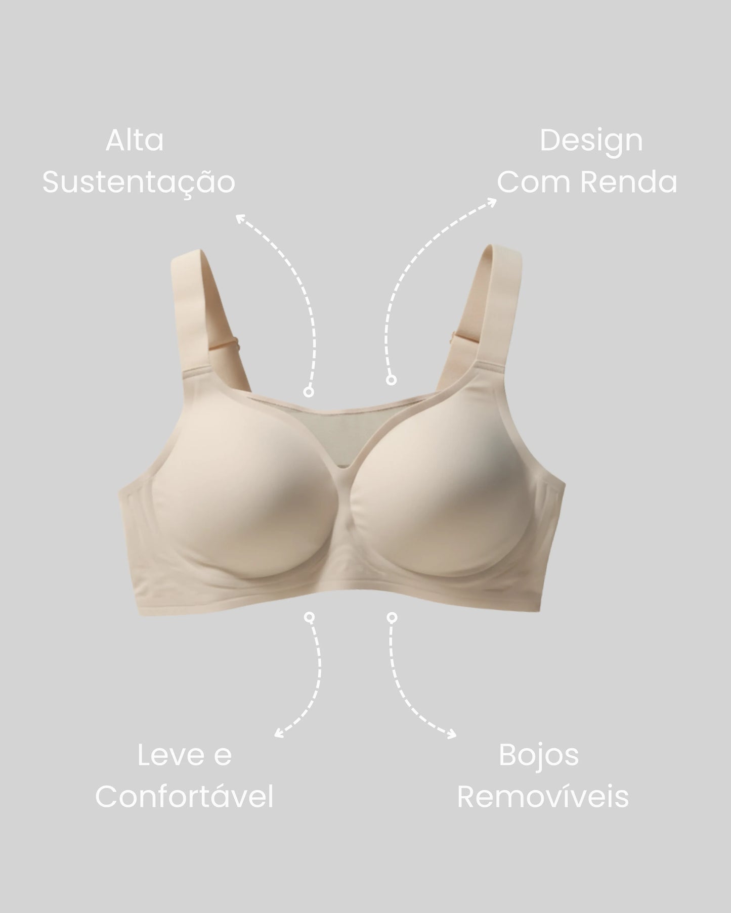 Sutiã Compress Diario - Top Shapewear Slus Size