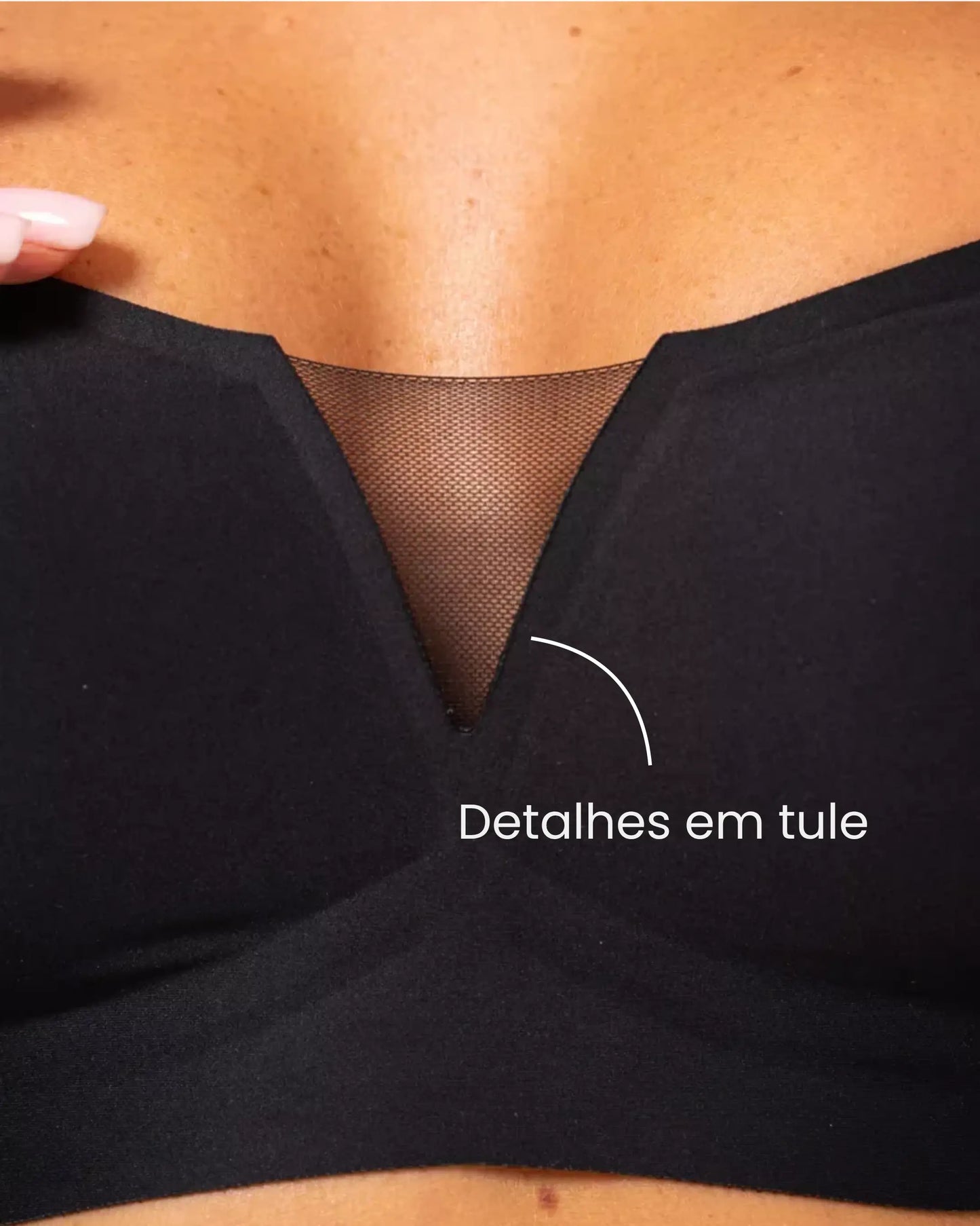 Sutiã Llamour Alça fina - Alças Finas e Aveludadas