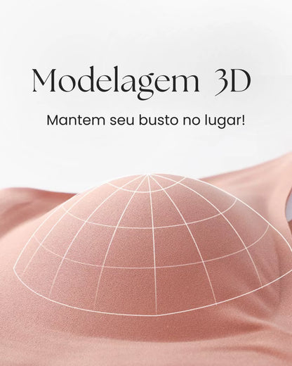 Sutiã FIT - Alça Fina e Bojo removível