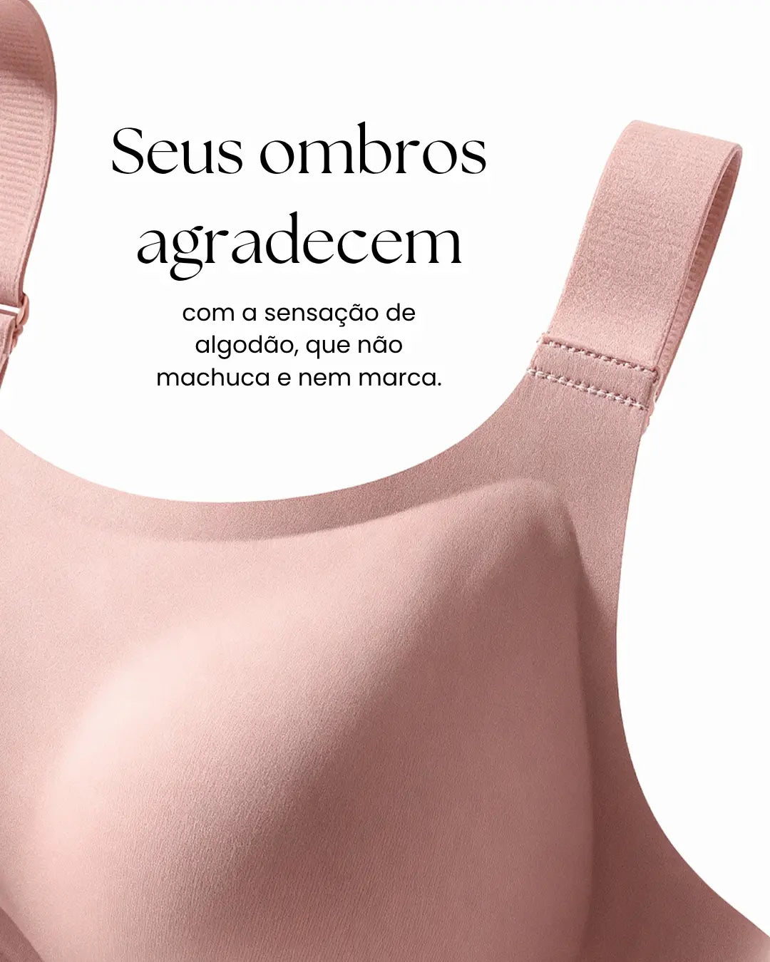 Sutiã Conforto Sremium Slus Size - Conforto e Sustentação