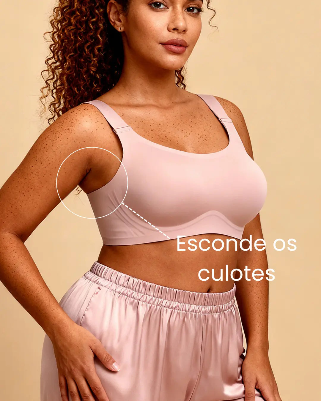 Sutiã Conforto Sremium Slus Size - Conforto e Sustentação