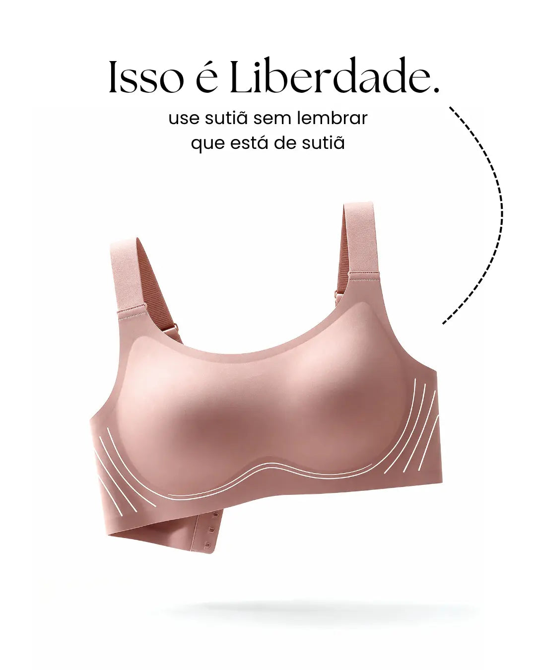 Sutiã Conforto Sremium Slus Size - Conforto e Sustentação